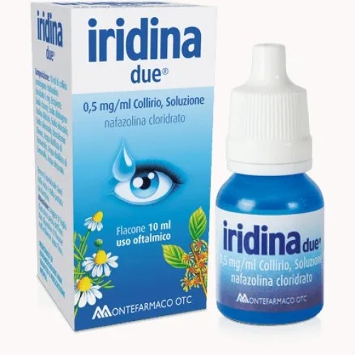 IRIDINA DUE 0,05% COLLIRIO, SOLUZIONE  DA 0,5 ML 